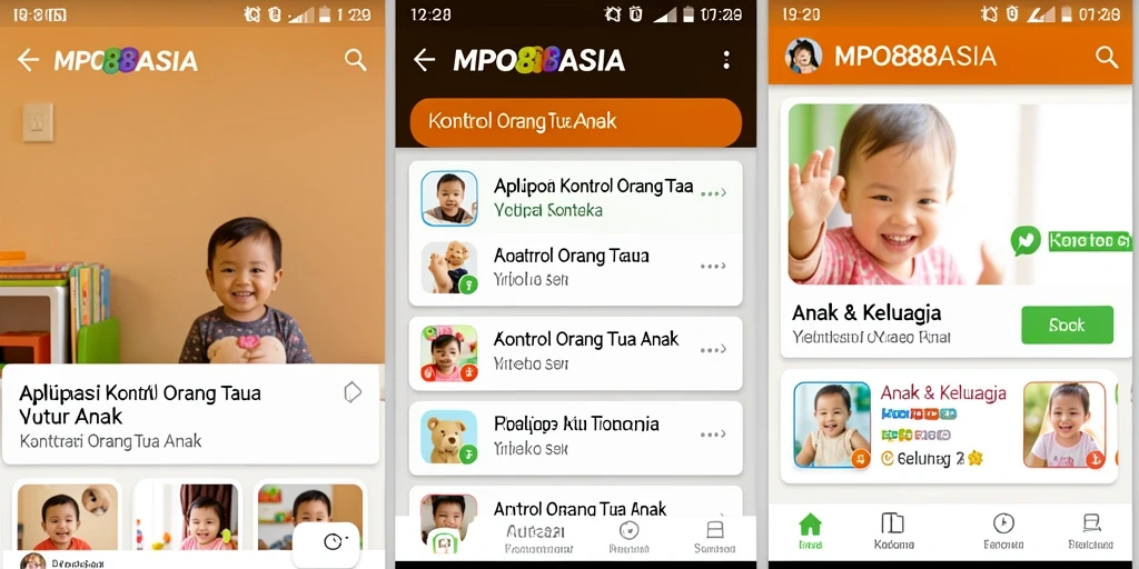Antarmuka aplikasi MPO88ASIA yang sederhana dan intuitif.